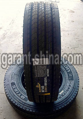 Blacklion BT165 (рулевая) 235/75 R17.5 143/141L 18PR - Фото шин с этикеткой на складе